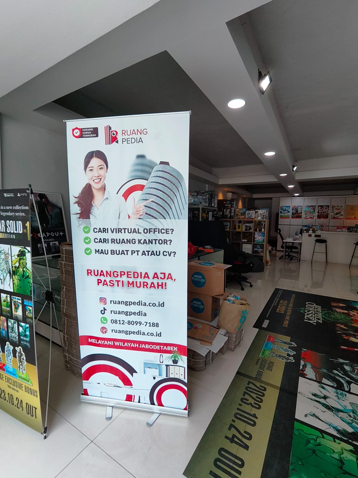 Kantor Virtual (Virtual Office) Ruko Muara Karang - Basic